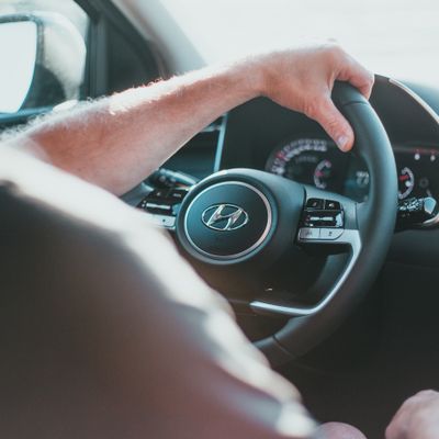 Fleet driver at the wheel