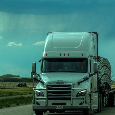 Trailer and heavy vehicle driver